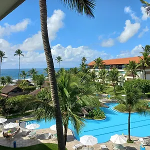 Estudio Marulhos, Varanda Com Vista De Mar E Parque Aquatico, A Beira-mar Mar De Muro Alto, Com Wi-fi, Restaurante, Estacionamento E A 10' De Pôrto das Galinhas